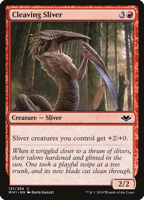 Cleaving Sliver [Foil]