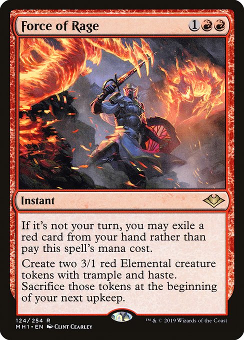 Force of Rage [Foil]