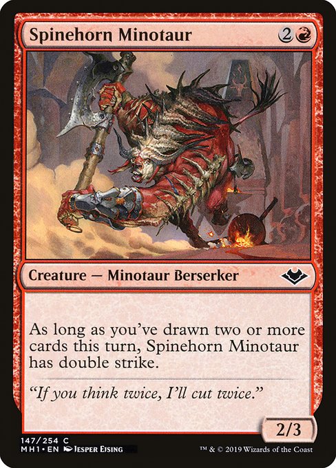 Spinehorn Minotaur [Foil]