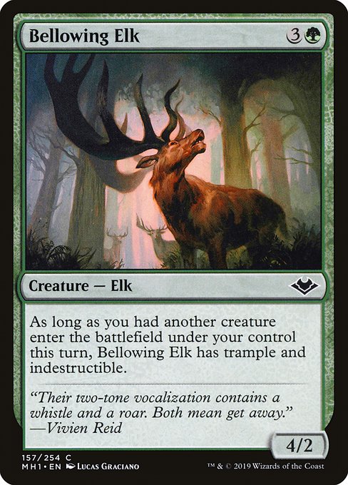 Bellowing Elk [Foil]