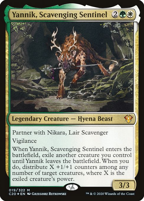 Yannik, Scavenging Sentinel [Foil]