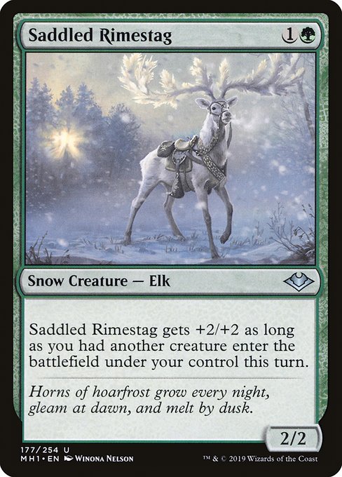 Saddled Rimestag [Foil]
