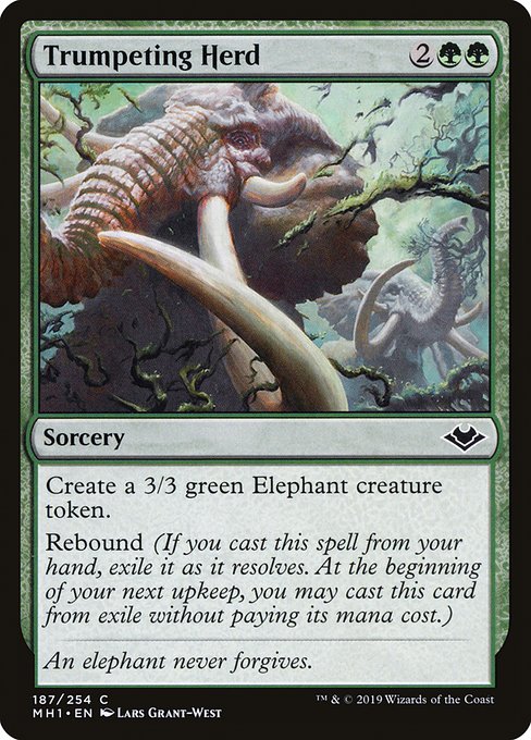 Trumpeting Herd [Foil]
