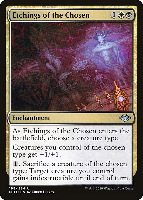 Etchings of the Chosen [Foil]