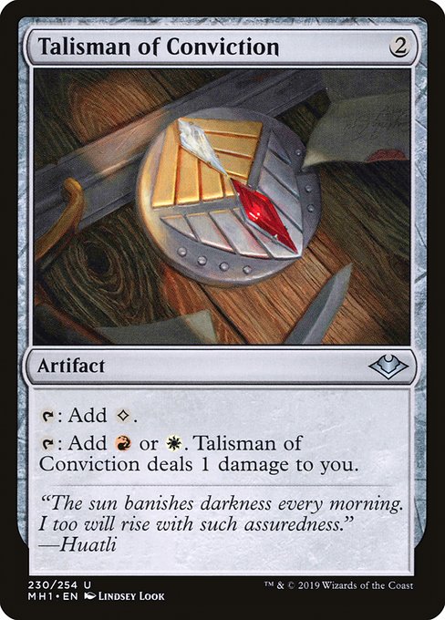 Talisman of Conviction [Foil]