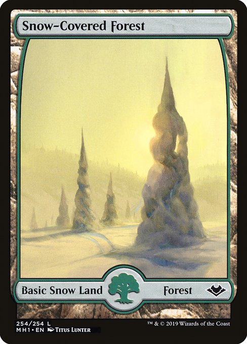 Snow-Covered Forest [Foil]