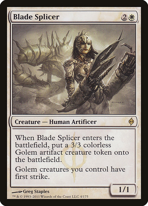 Blade Splicer [Phyrexian Foil]