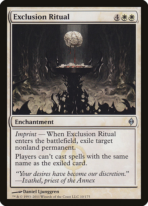 Exclusion Ritual [Phyrexian] [EX]