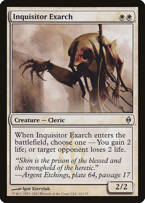 Inquisitor Exarch [Phyrexian]