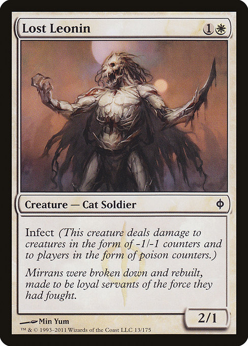Lost Leonin [Phyrexian Foil]