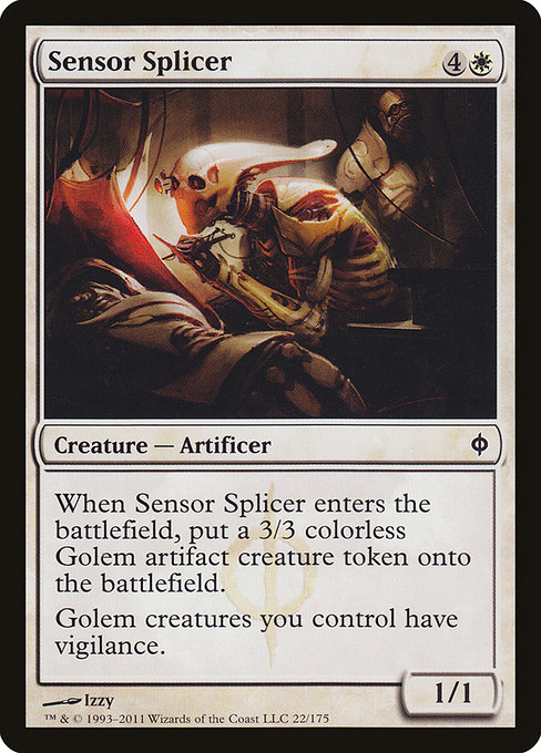 Sensor Splicer [Phyrexian Foil]