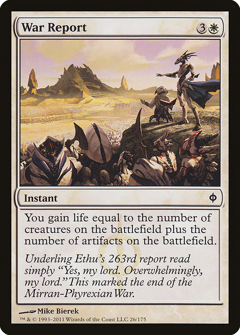 War Report [Phyrexian]