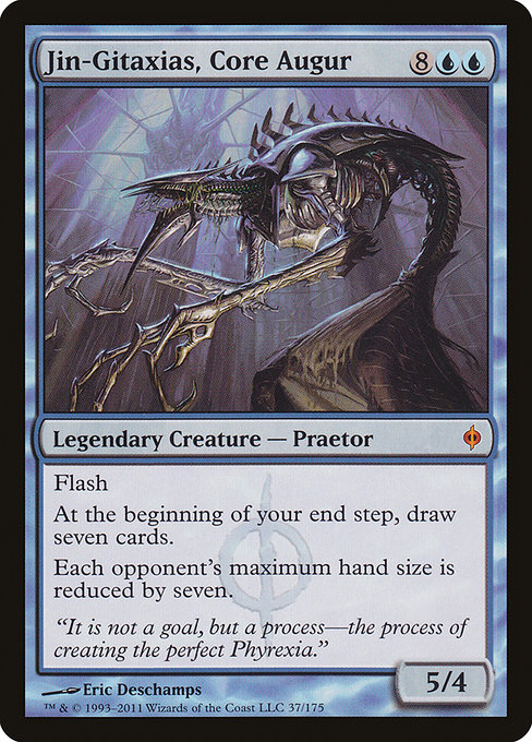 Jin-Gitaxias, Core Augur [Phyrexian Foil]
