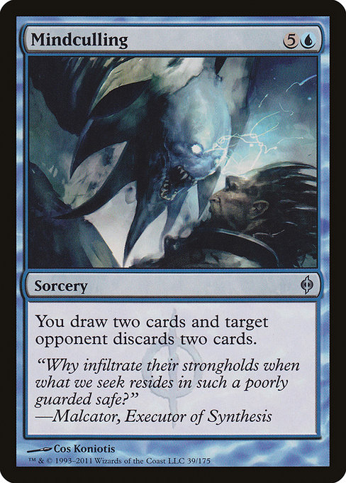 Mindculling [Phyrexian Foil]