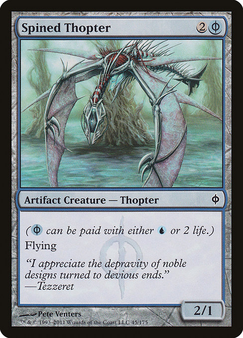 Spined Thopter [Phyrexian Foil]