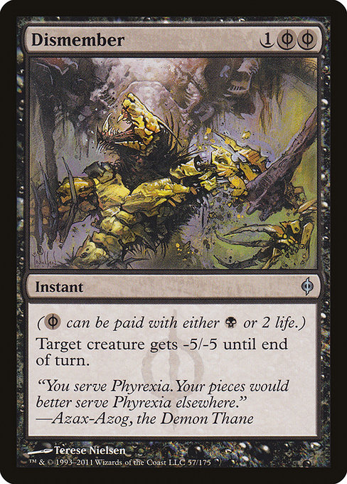 Dismember [Phyrexian]