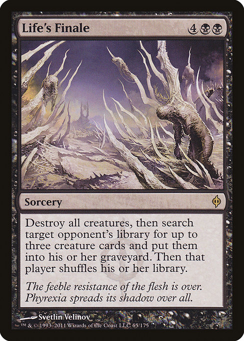 Life's Finale [Phyrexian]