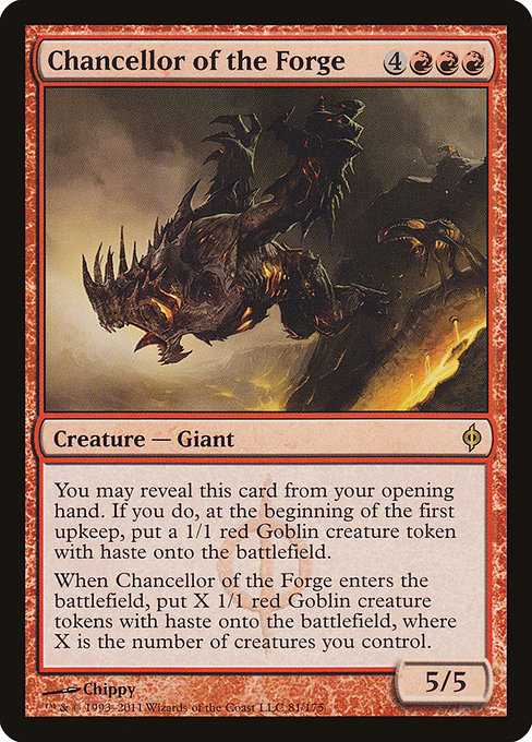 Chancellor of the Forge [Phyrexian Foil]