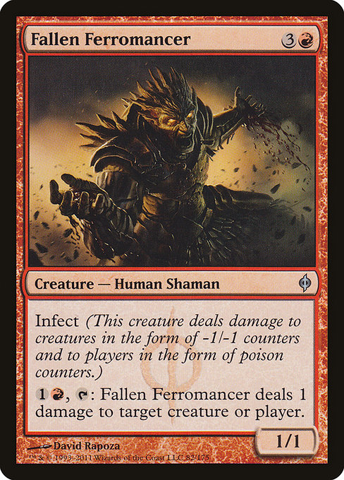 Fallen Ferromancer [Phyrexian Foil]