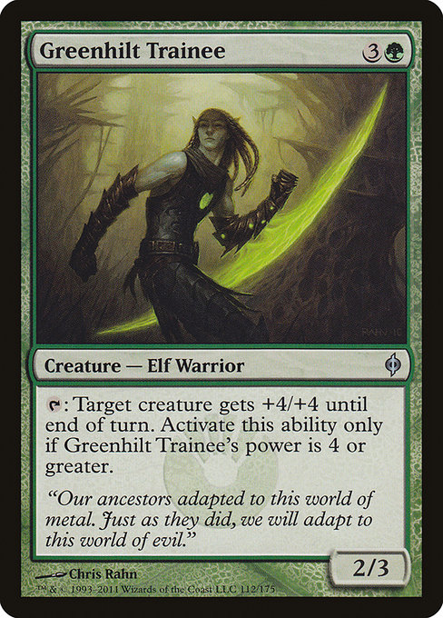 Greenhilt Trainee [Foil]