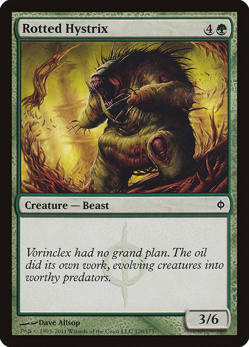 Rotted Hystrix [Phyrexian]