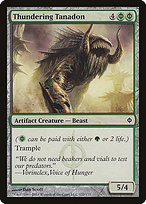 Thundering Tanadon [Phyrexian]