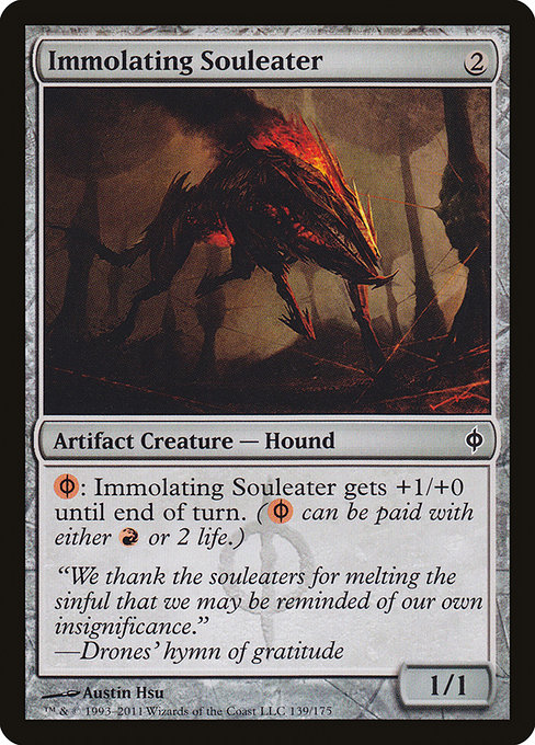 Immolating Souleater [Phyrexian]