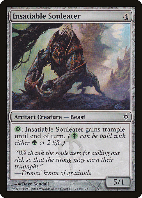 Insatiable Souleater [Phyrexian Foil]