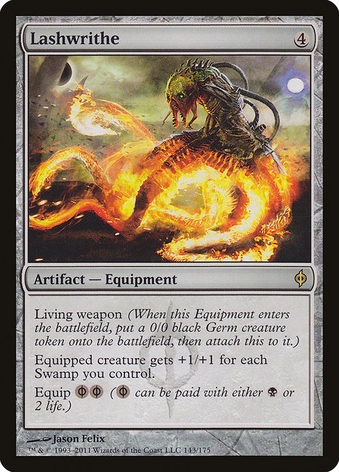Lashwrithe [Phyrexian Foil]