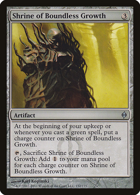 Shrine of Boundless Growth [Phyrexian Foil]