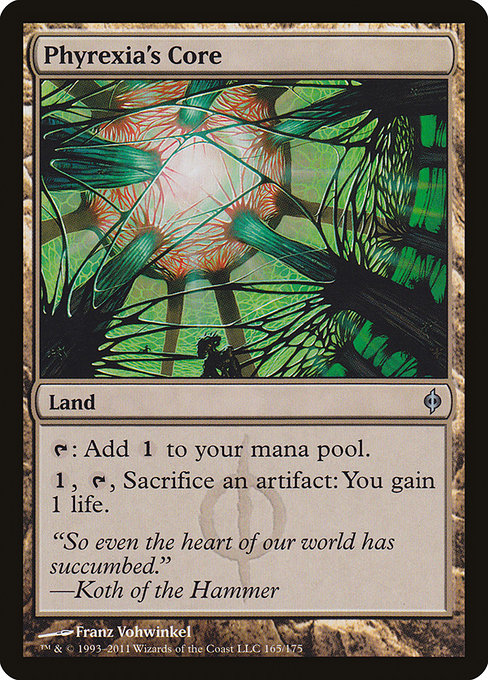 Phyrexia's Core [Phyrexian Foil]