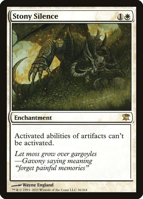 Stony Silence [Foil]