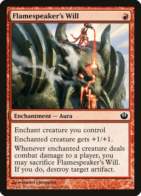 Flamespeaker's Will [Foil]