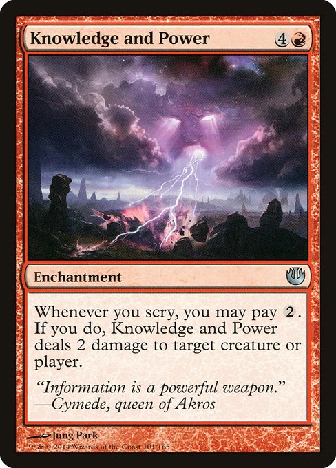 Knowledge and Power [Foil]