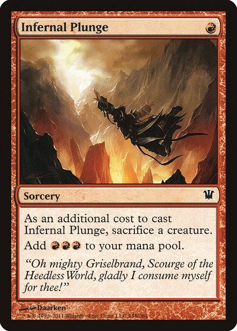 Infernal Plunge [Foil]