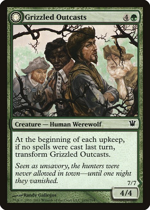 Grizzled Outcasts // Krallenhorde Wantons [Foil]