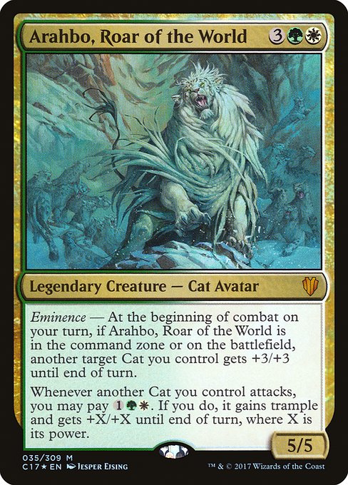 Arahbo, Roar of the World [Foil]
