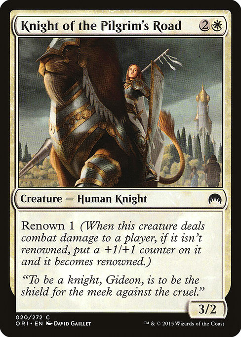 Knight of the Pilgrim's Road [Foil]