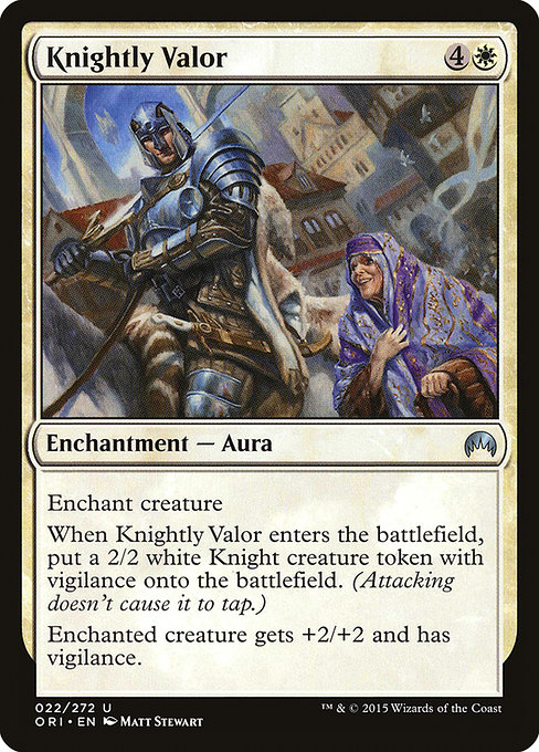 Knightly Valor [Foil]