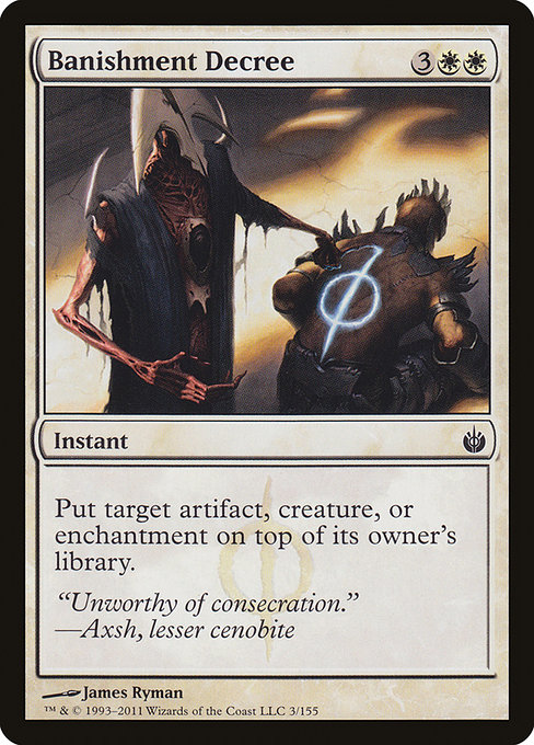 Banishment Decree [Phyrexian]