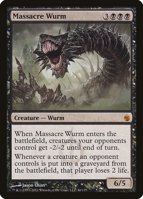 Massacre Wurm [Phyrexian]