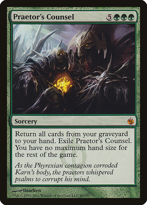 Praetor's Counsel [Phyrexian Foil]