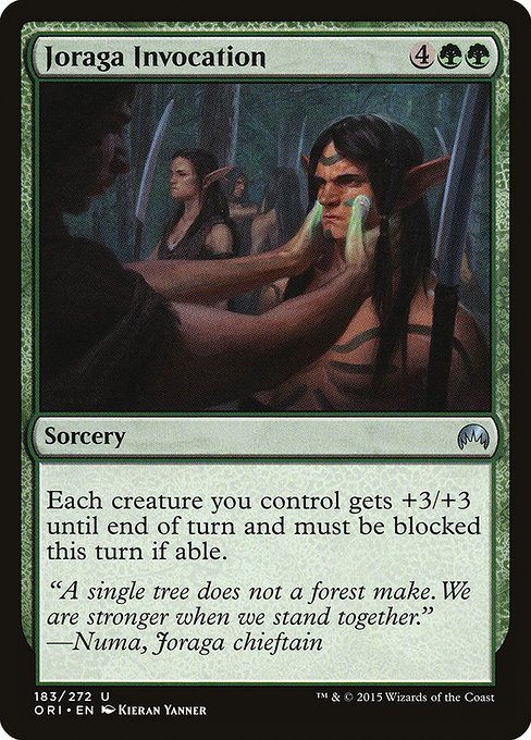 Joraga Invocation [Foil]