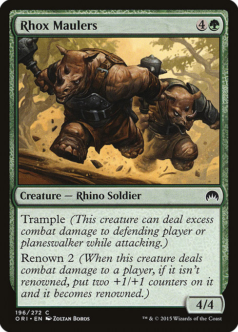 Rhox Maulers [Foil]