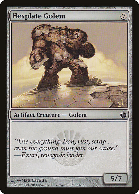 Hexplate Golem [Foil]