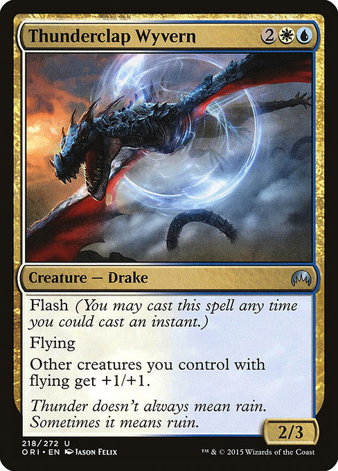 Thunderclap Wyvern [Foil]