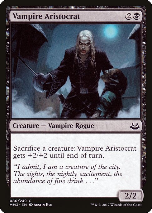 Vampire Aristocrat [Foil]