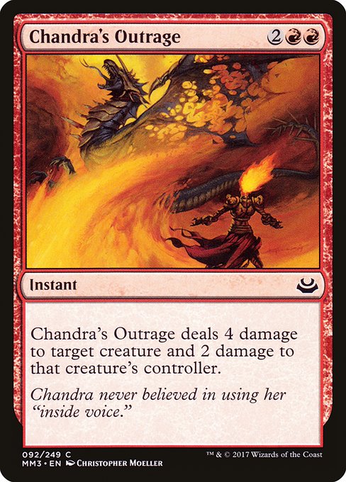 Chandra's Outrage [Foil]