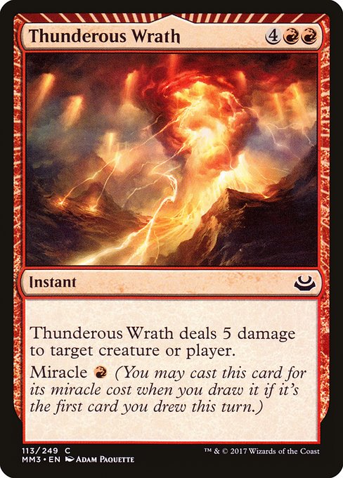 Thunderous Wrath [Foil]