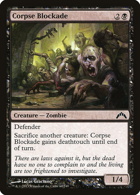 Corpse Blockade [Foil]